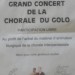 Concert de la Chorale du Golo